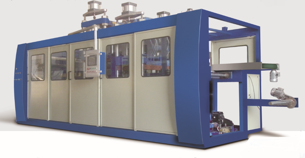 Plastic Vacuum Press Forming Machine